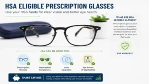 Prescription eyeglasses that qualify as HSA eligible vision expenses for hsa glasses