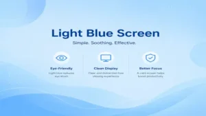 Clean digital background featuring a light blue screen with soft gradients and minimal design